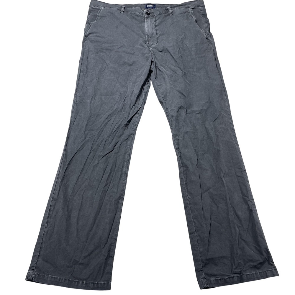 Citizens Of Humanity Pants Mens 35x30 Gray Stretch Elijah Chino Straight Casual